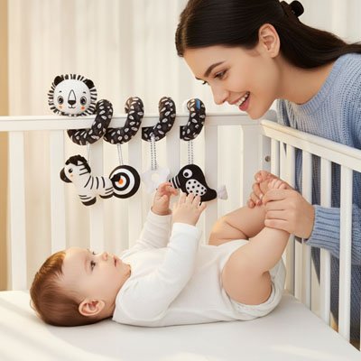 spirale dactivit bebe maman lit