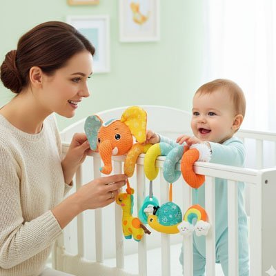 Spirale d'activité bébé | Éveil Coloré - Planet des bebe