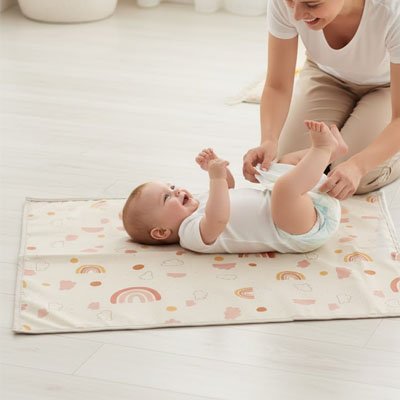 tapis a langer nomade maman bebe