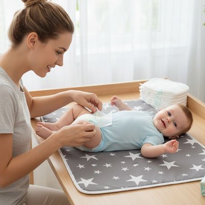 tapis a langer nomade table bebe maman