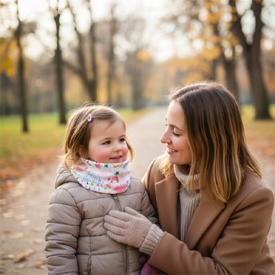 Tour de cou enfant parc maman coco