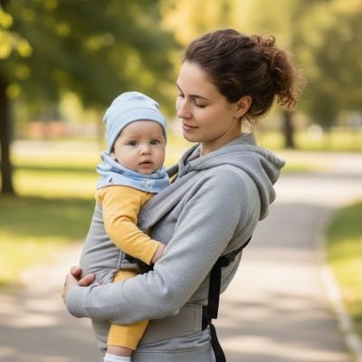 Tour de cou pour bebe maman